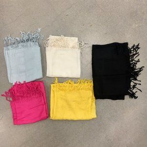 Pashmina Silk Scarf $12 Each | Various Colors